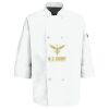 Eight Pearl Button Chef Coat with Thermometer Pocket Thumbnail