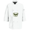 Eight Pearl Button Chef Coat with Thermometer Pocket Thumbnail