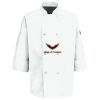 Eight Pearl Button Chef Coat with Thermometer Pocket Thumbnail