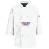 Eight Pearl Button Chef Coat with Thermometer Pocket Thumbnail