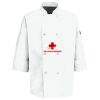 Eight Pearl Button Chef Coat with Thermometer Pocket Thumbnail