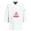 Eight Pearl Button Chef Coat with Thermometer Pocket Thumbnail