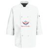 Eight Pearl Button Chef Coat with Thermometer Pocket Thumbnail