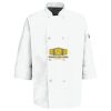 Eight Pearl Button Chef Coat with Thermometer Pocket Thumbnail