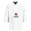 Eight Pearl Button Chef Coat with Thermometer Pocket Thumbnail