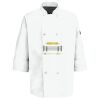Eight Pearl Button Chef Coat with Thermometer Pocket Thumbnail