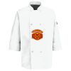 Eight Pearl Button Chef Coat with Thermometer Pocket Thumbnail