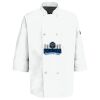 Eight Pearl Button Chef Coat with Thermometer Pocket Thumbnail
