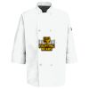 Eight Pearl Button Chef Coat with Thermometer Pocket Thumbnail