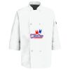 Eight Pearl Button Chef Coat with Thermometer Pocket Thumbnail