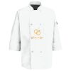 Eight Pearl Button Chef Coat with Thermometer Pocket Thumbnail