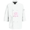 Eight Pearl Button Chef Coat with Thermometer Pocket Thumbnail