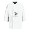 Eight Pearl Button Chef Coat with Thermometer Pocket Thumbnail