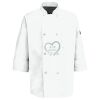 Eight Pearl Button Chef Coat with Thermometer Pocket Thumbnail