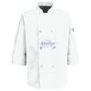 Eight Pearl Button Chef Coat with Thermometer Pocket Thumbnail