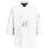 Eight Pearl Button Chef Coat with Thermometer Pocket Thumbnail
