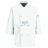 Eight Pearl Button Chef Coat with Thermometer Pocket Thumbnail