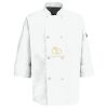 Eight Pearl Button Chef Coat with Thermometer Pocket Thumbnail