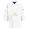 Eight Pearl Button Chef Coat with Thermometer Pocket Thumbnail