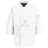 Eight Pearl Button Chef Coat with Thermometer Pocket Thumbnail
