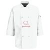 Eight Pearl Button Chef Coat with Thermometer Pocket Thumbnail
