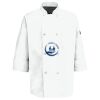 Eight Pearl Button Chef Coat with Thermometer Pocket Thumbnail