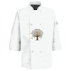 Eight Pearl Button Chef Coat with Thermometer Pocket Thumbnail