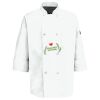 Eight Pearl Button Chef Coat with Thermometer Pocket Thumbnail