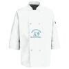 Eight Pearl Button Chef Coat with Thermometer Pocket Thumbnail