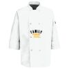 Eight Pearl Button Chef Coat with Thermometer Pocket Thumbnail