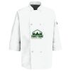 Eight Pearl Button Chef Coat with Thermometer Pocket Thumbnail