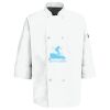 Eight Pearl Button Chef Coat with Thermometer Pocket Thumbnail
