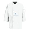 Eight Pearl Button Chef Coat with Thermometer Pocket Thumbnail