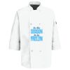 Eight Pearl Button Chef Coat with Thermometer Pocket Thumbnail