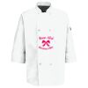 Eight Pearl Button Chef Coat with Thermometer Pocket Thumbnail