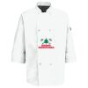 Eight Pearl Button Chef Coat with Thermometer Pocket Thumbnail