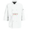 Eight Pearl Button Chef Coat with Thermometer Pocket Thumbnail