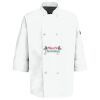 Eight Pearl Button Chef Coat with Thermometer Pocket Thumbnail