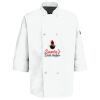 Eight Pearl Button Chef Coat with Thermometer Pocket Thumbnail