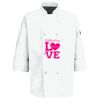 Eight Pearl Button Chef Coat with Thermometer Pocket Thumbnail