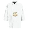 Eight Pearl Button Chef Coat with Thermometer Pocket Thumbnail