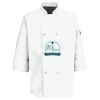Eight Pearl Button Chef Coat with Thermometer Pocket Thumbnail