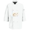 Eight Pearl Button Chef Coat with Thermometer Pocket Thumbnail