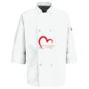 Eight Pearl Button Chef Coat with Thermometer Pocket Thumbnail