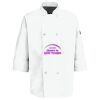 Eight Pearl Button Chef Coat with Thermometer Pocket Thumbnail