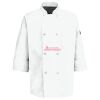 Eight Pearl Button Chef Coat with Thermometer Pocket Thumbnail