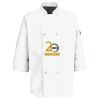 Eight Pearl Button Chef Coat with Thermometer Pocket Thumbnail