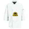 Eight Pearl Button Chef Coat with Thermometer Pocket Thumbnail