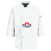 Eight Pearl Button Chef Coat with Thermometer Pocket Thumbnail