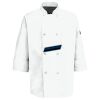 Eight Pearl Button Chef Coat with Thermometer Pocket Thumbnail